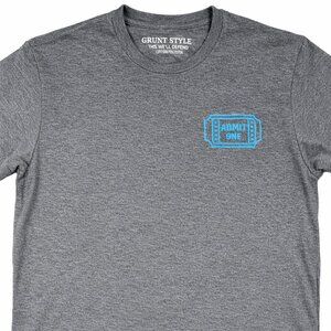 Grunt Style Men's Graphic T-Shirt, Size M, "Admit One, FAFO, The Clown", EUC